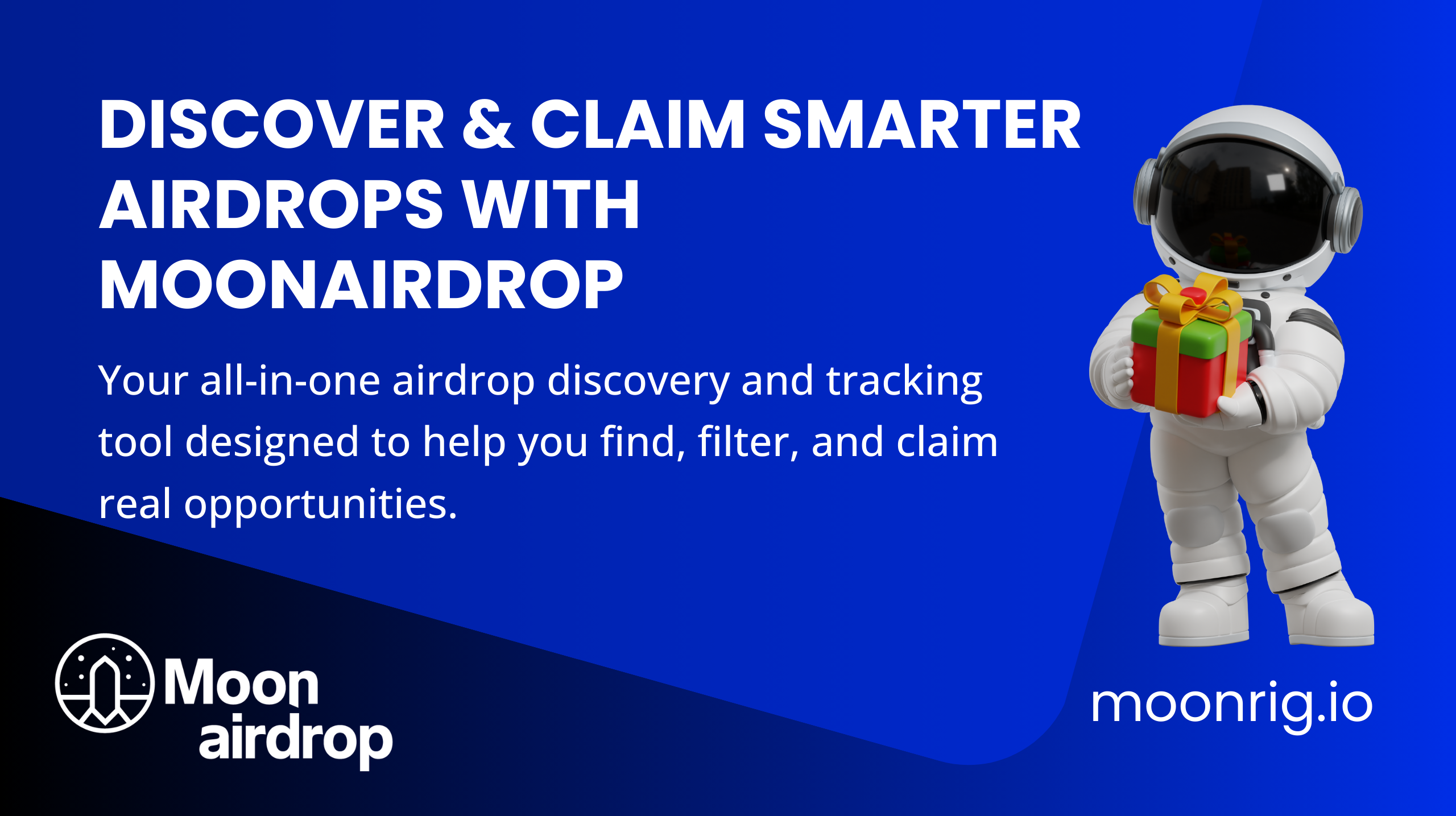 Discover & Claim Smarter Airdrops with MoonAirdrop