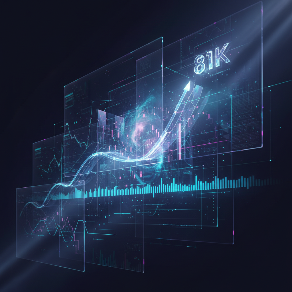 Bitcoin Surges Past $81K Amid Fed Hike Odds Dip; Institutions Embrace On-Chain Assets